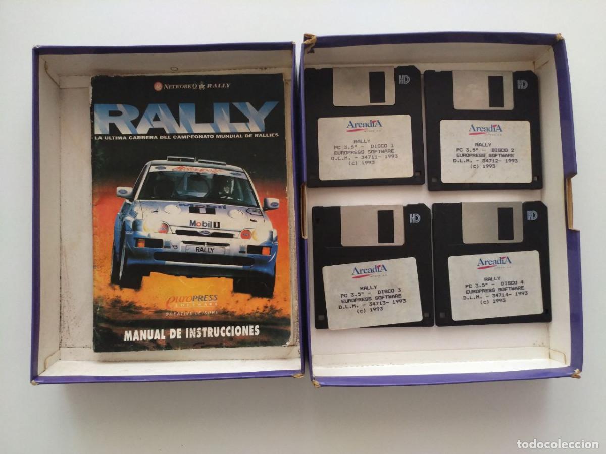 Videojuegos y consolas: Juego PC Rally NetworkQ de Arcadia big box - Foto 3