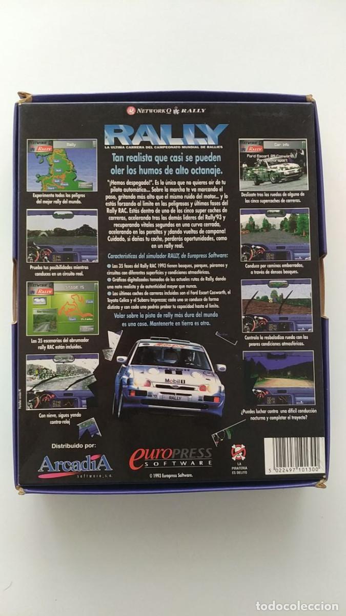 Videojuegos y consolas: Juego PC Rally NetworkQ de Arcadia big box - Foto 2