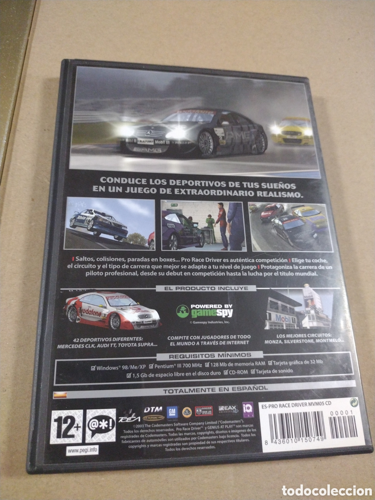 Videojuegos y consolas: PRO RACE DRIVER - FX. PC - Foto 2