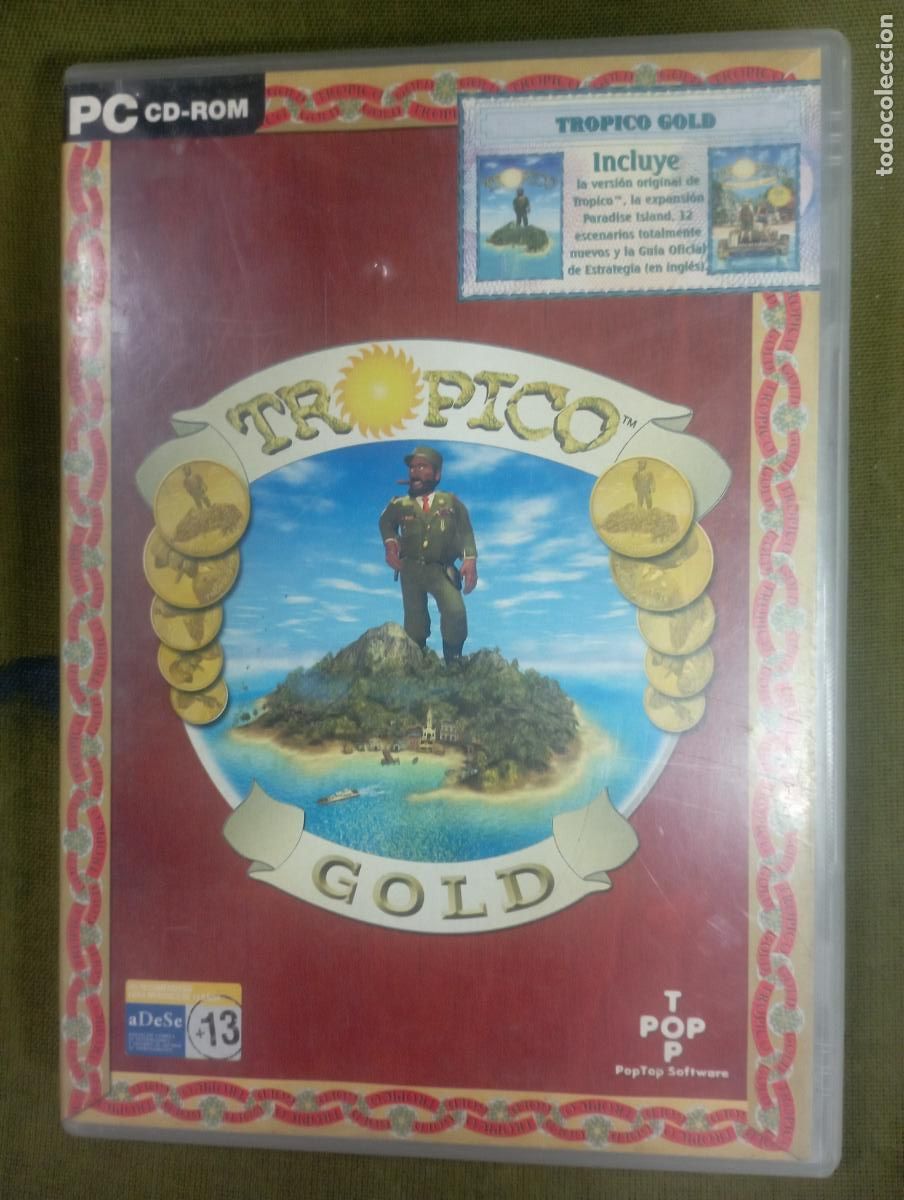 Videojuegos y consolas: tropico gold-pc-2 cd - Foto 1