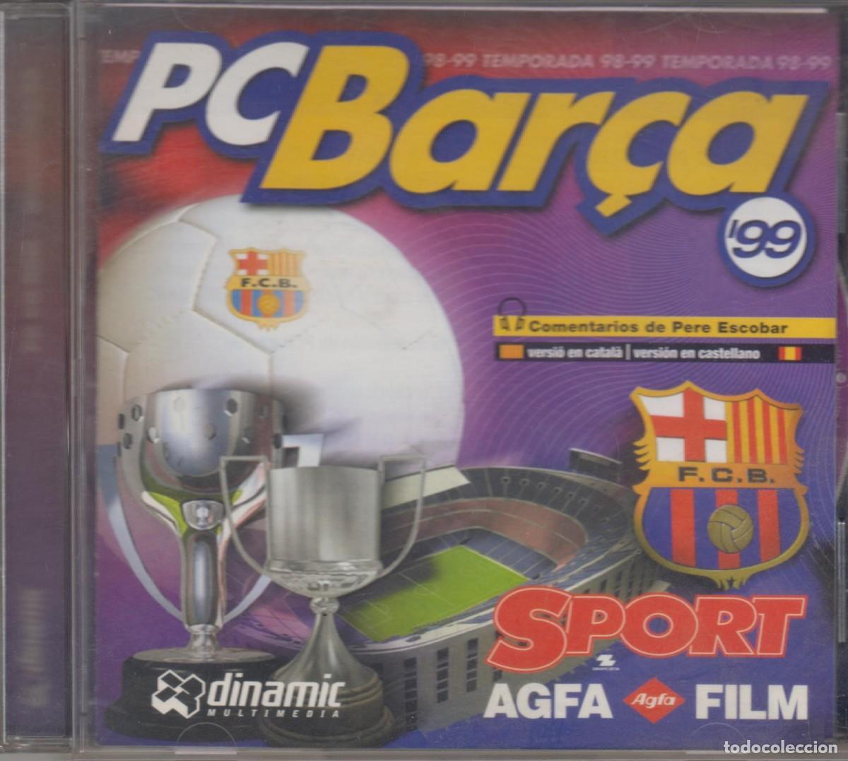 Videojuegos y consolas: Videojuego PC Bar&ccedil;a 99 cd-rom Dinamic - Foto 1