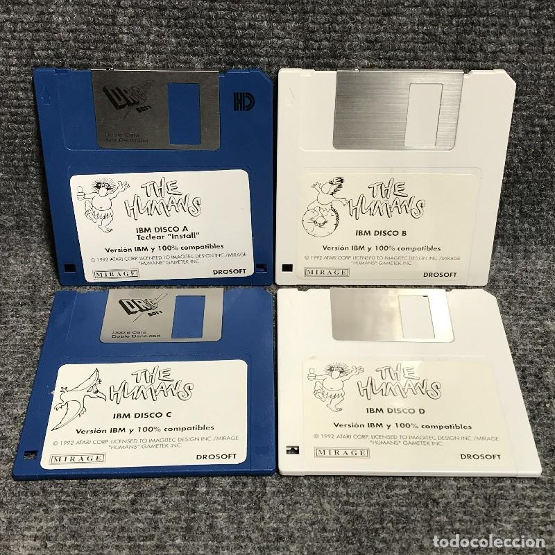 Videojuegos y consolas: THE HUMANS PC DISQUETE - Foto 2
