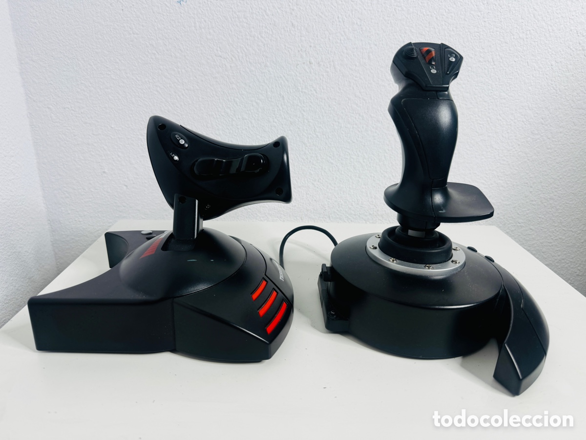 Videojuegos y consolas: Thrustmaster Joystick Flight Simulator - Foto 1