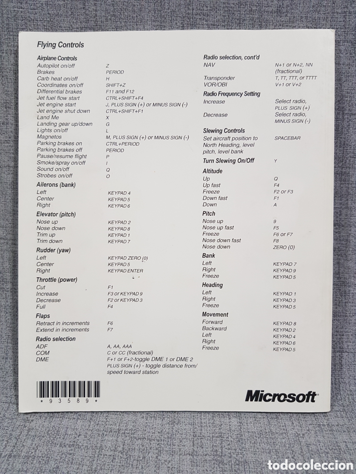 Videojuegos y consolas: MICROSOFT FLIGHT SIMULATOR PARA WINDOWS 95 VERSION 6.0 - Foto 7