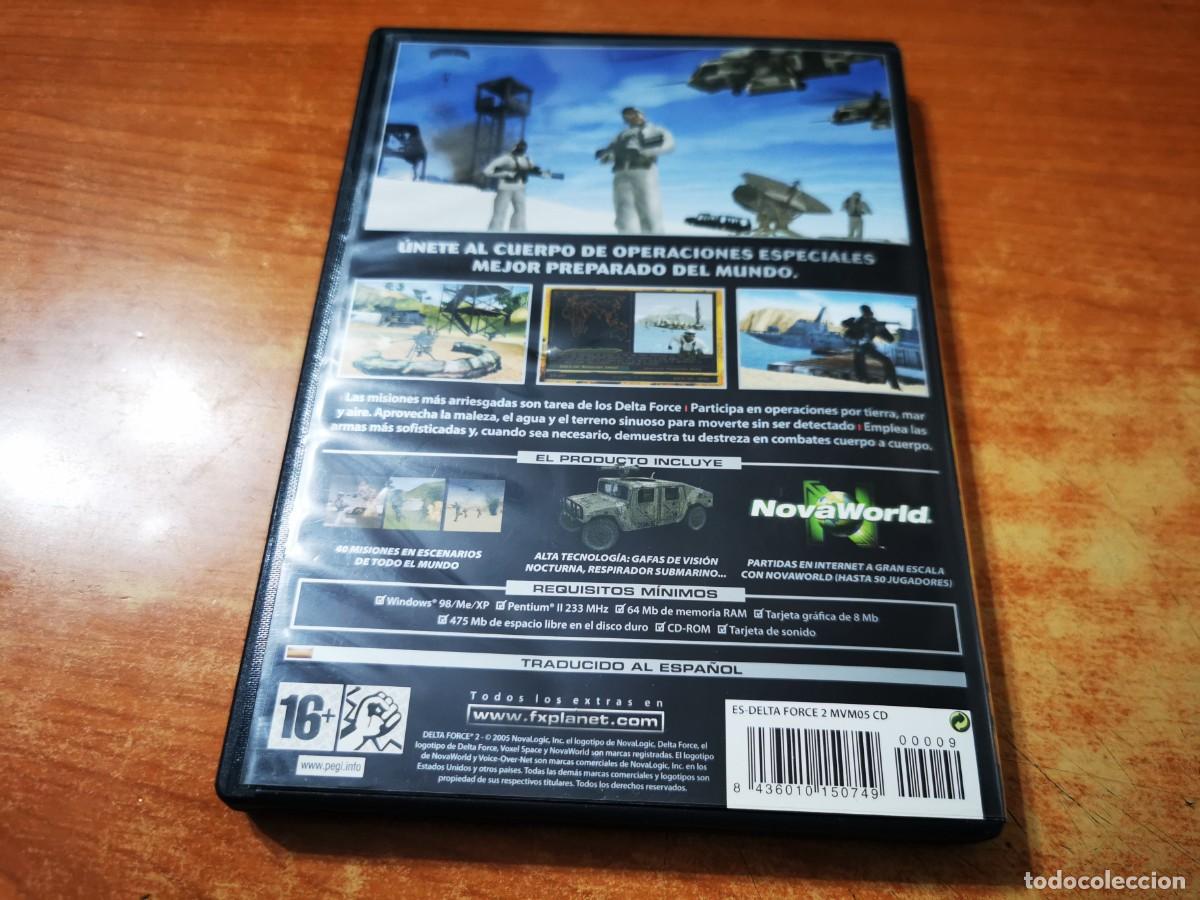 Videojuegos y consolas: DELTA FORCE 2 JUEGO PC DEL A&Ntilde;O 2005 1 CD-ROM - Foto 3
