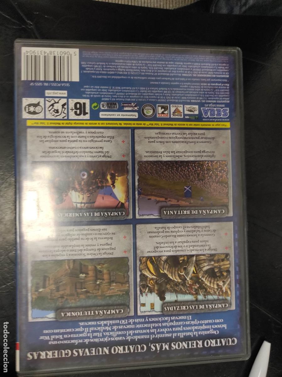Videojuegos y consolas: MEDIEVAL TOTAL WAR II 2 KINGDOMS EXPANSION PACK pc - Foto 3