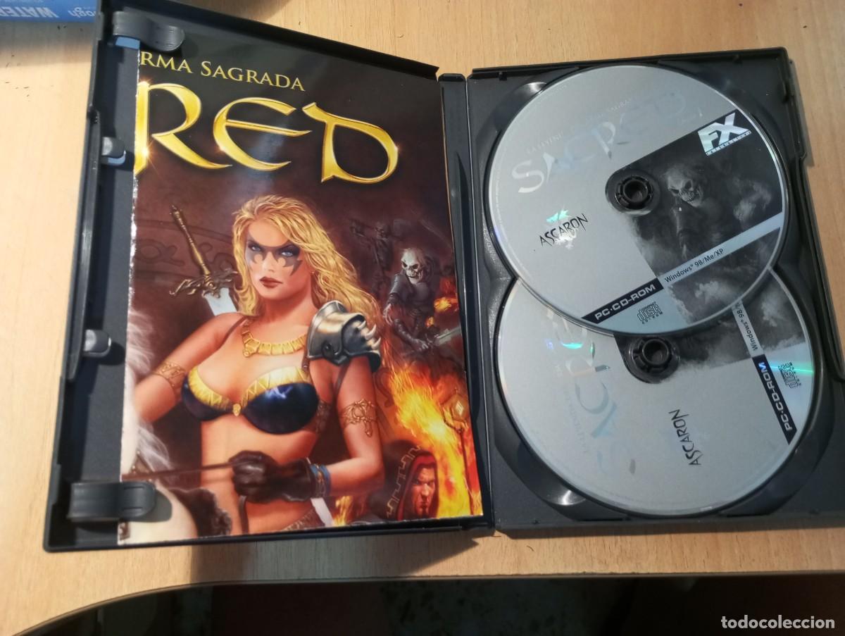 Videojuegos y consolas: Sacred la leyenda del alma sagrada cd- rom - Foto 2