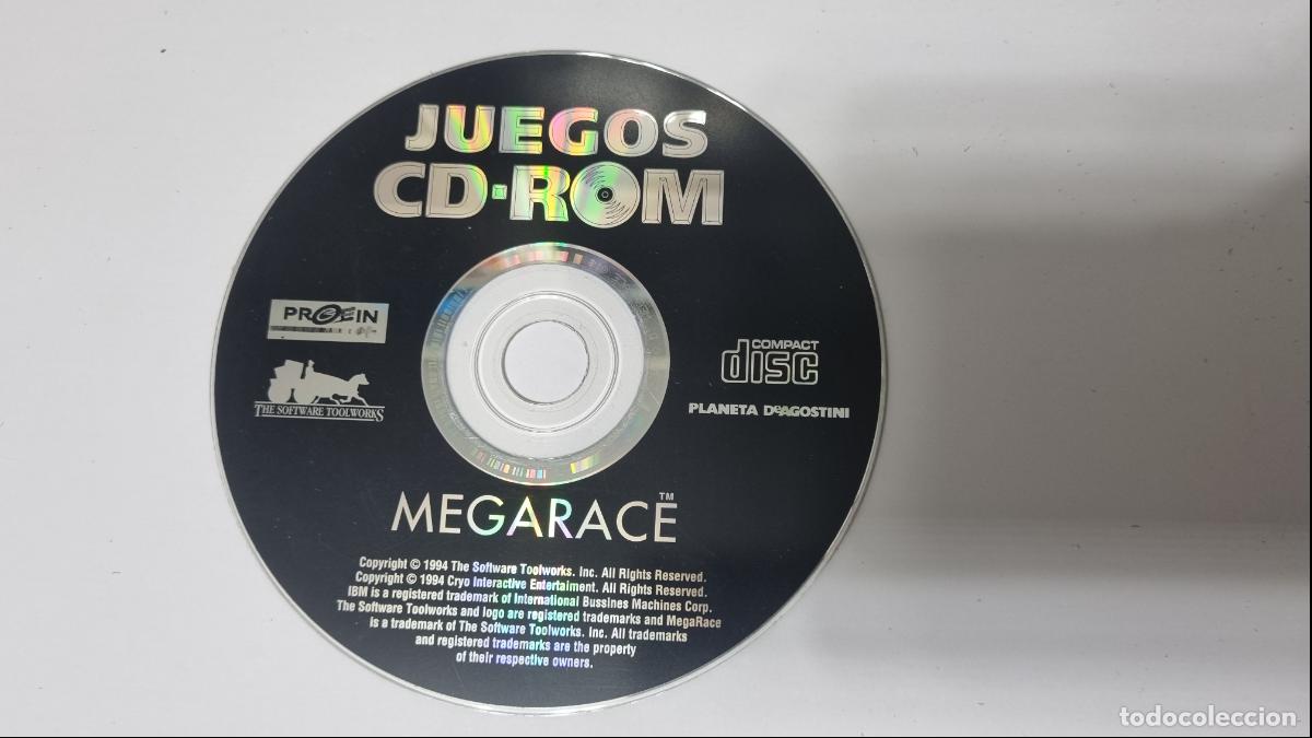 Videojuegos y consolas: Juegos CD-ROM, MEGARACE, The Software Toolworks, PROEIN, 1994 - Foto 1