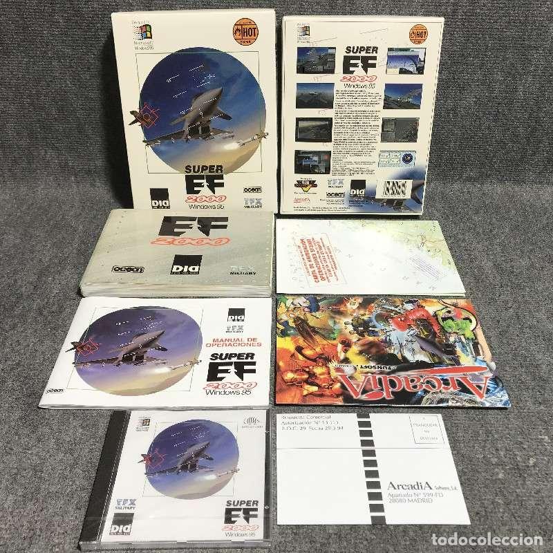 Videojuegos y consolas: SUPER EF 2000 JUEGO PRECINTADO PC - Foto 1