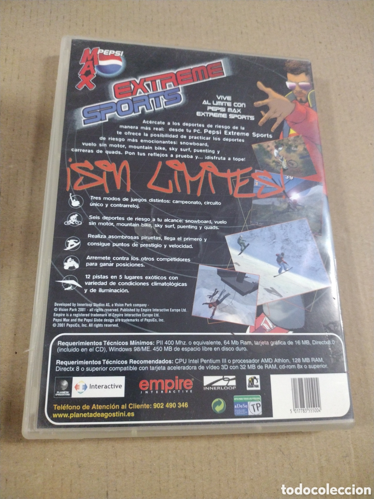 Videojuegos y consolas: EXTREME SPORTS - PEPSI MAX. PC - Foto 2