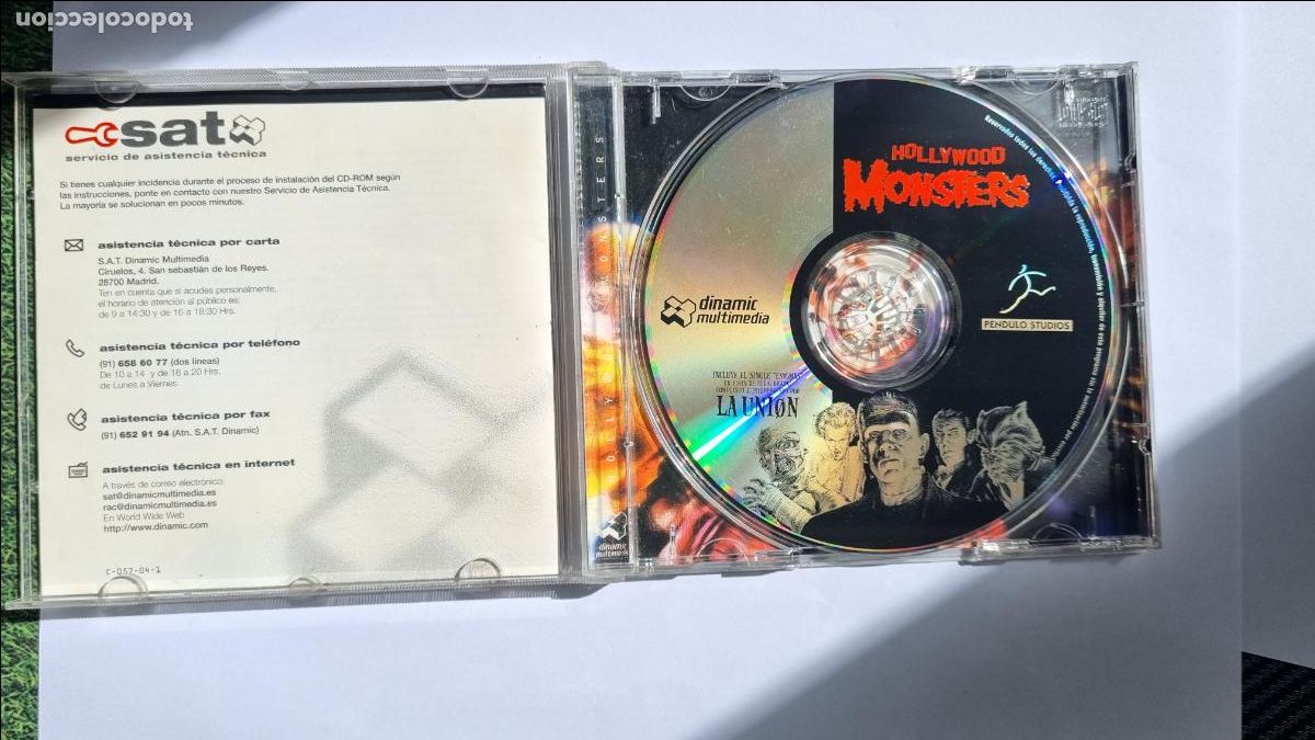 Videojuegos y consolas: Hollywood Monsters, 1997, Dinamic Multimedia, Pendulo Studios, IGOR LA UNION PC CD ROM - Foto 3