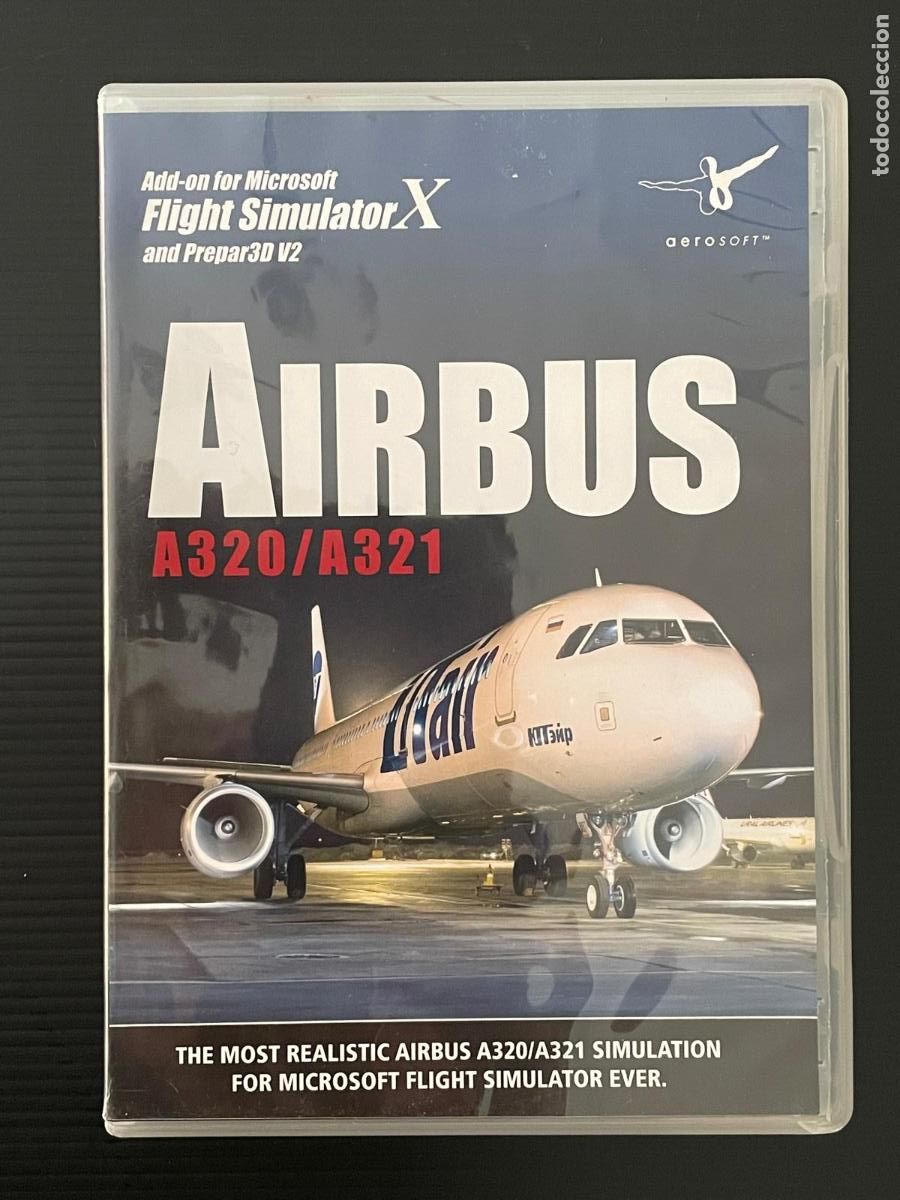 Videojuegos y consolas: AIBUS A320/A321 FLIGHT SIMULATOR - PC - Foto 1