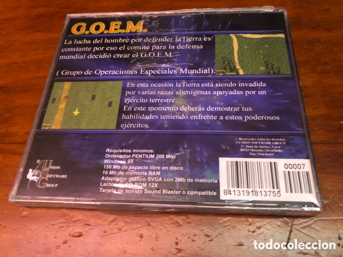 Videojuegos y consolas: G.o.e.m. Goem pc videojuego precintado - Foto 2