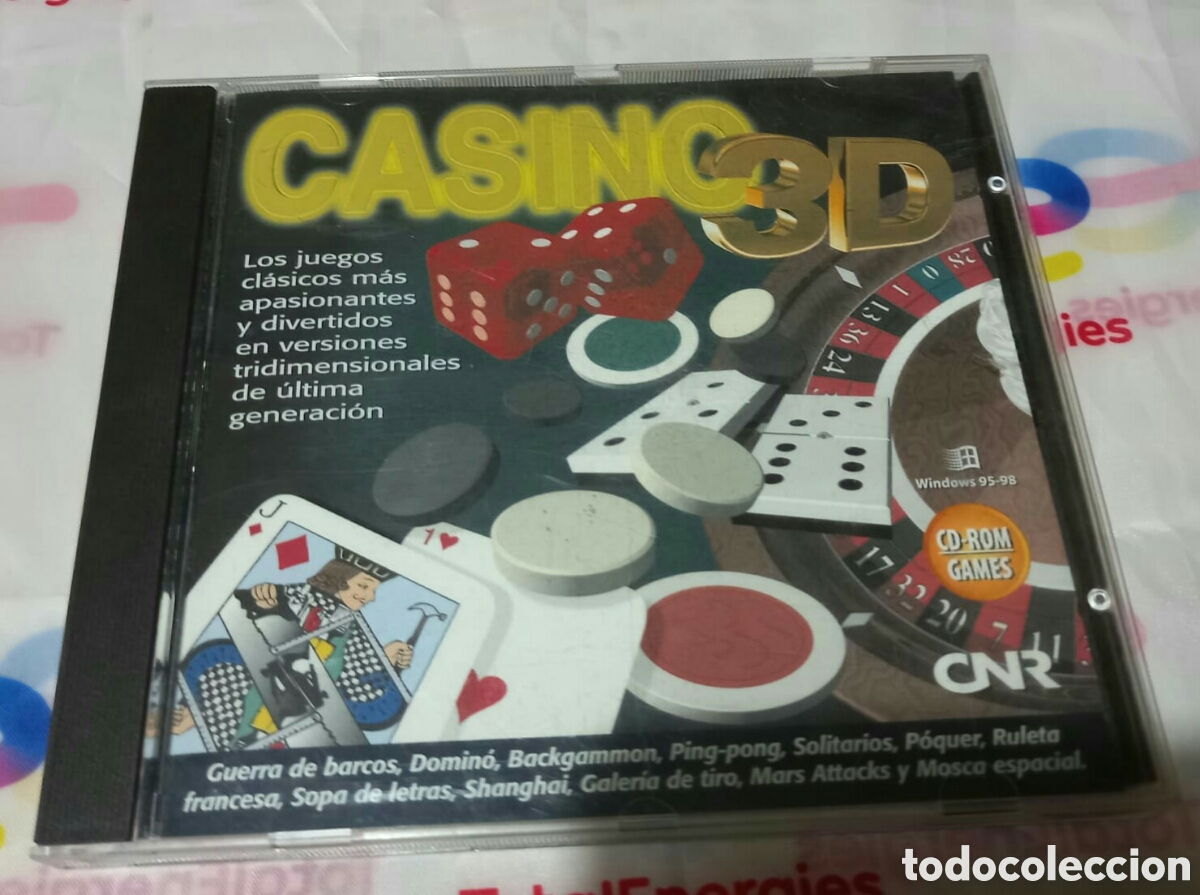 Videojuegos y consolas: Casino 3D PC CD ROM games - Foto 1