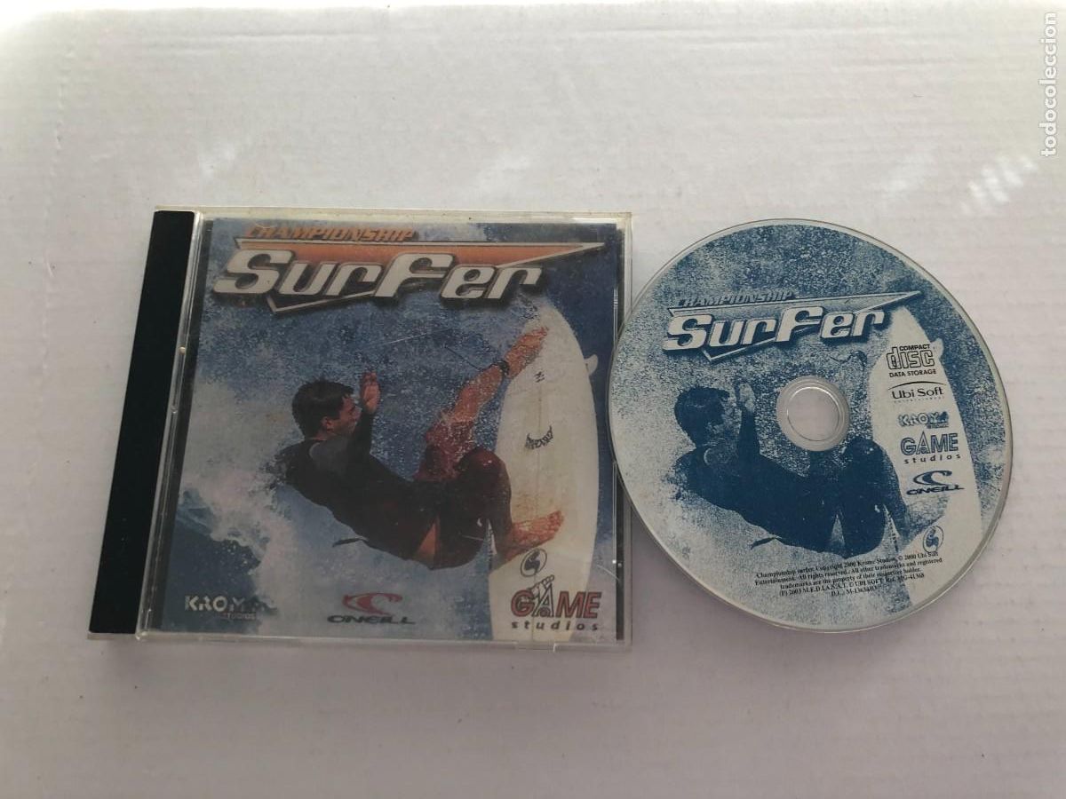 Videojuegos y consolas: CHAMPIONSHIP SURFER - PC CD KREATEN - Foto 1