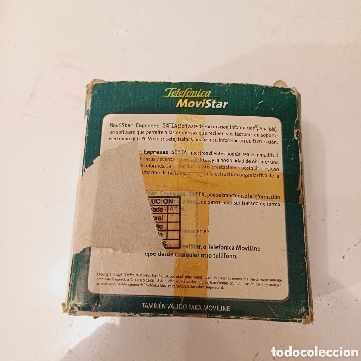Videojuegos y consolas: Software programa w95 Comunicaciones SOFIA Movistar empresas a&ntilde;os 90 con 11 diskettes 3,5&rdquo; completo - Foto 2