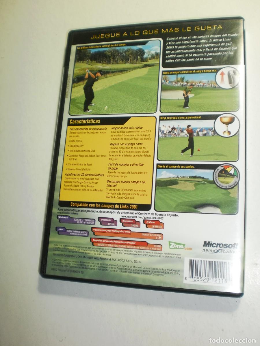 Videojuegos y consolas: pc cd-rom links 2003 (precintado) - Foto 2