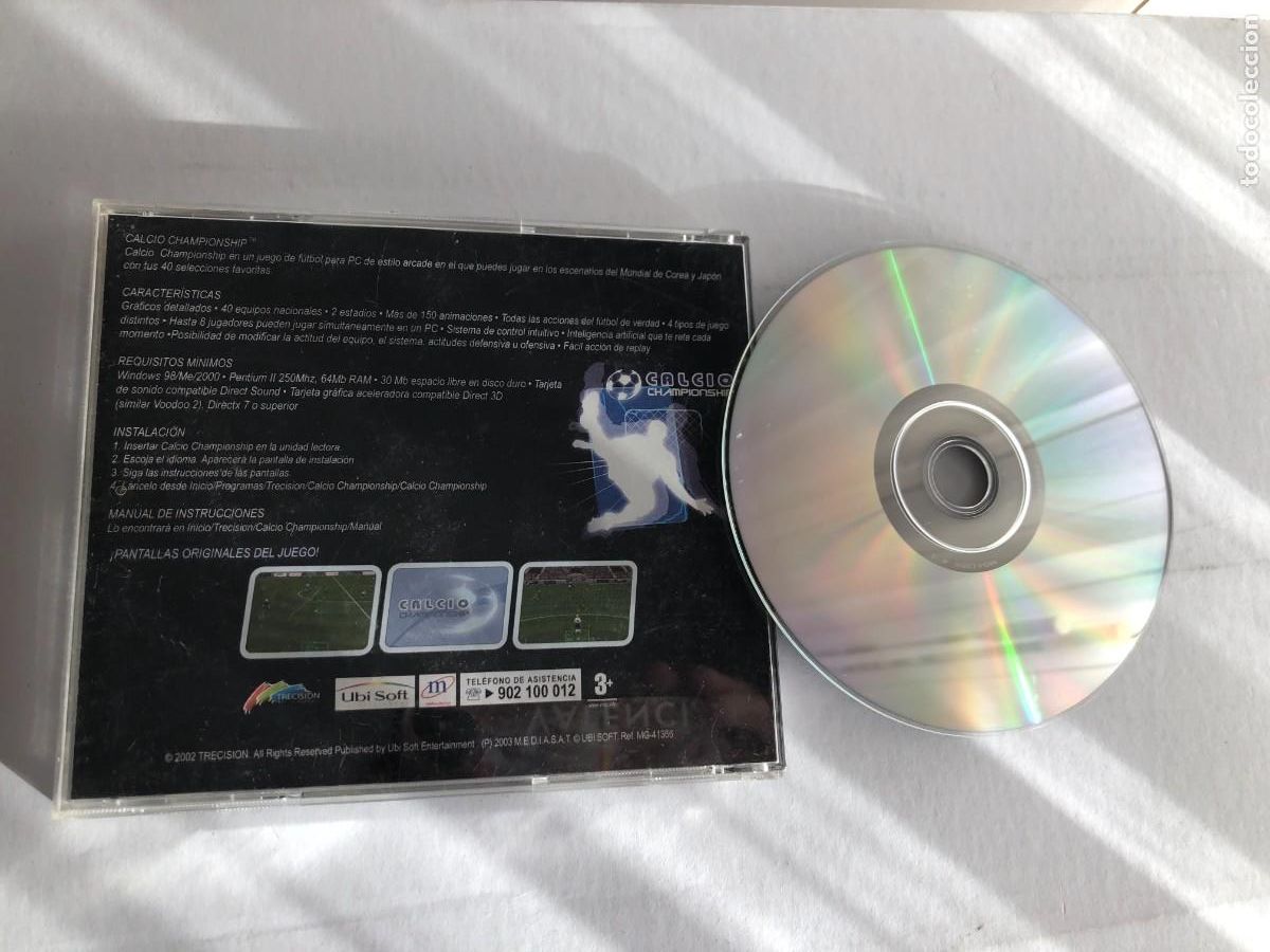 Videojuegos y consolas: CALCIO CHAMPIONSHIP - PC CD KREATEN - Foto 2