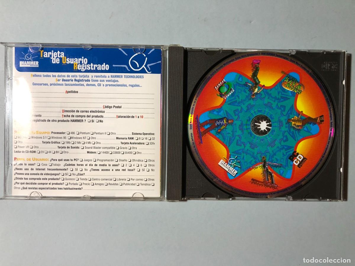 Videojuegos y consolas: PC CD SNOW WAVE AVALANCHE - Hammer Technologies 1998 - Foto 3