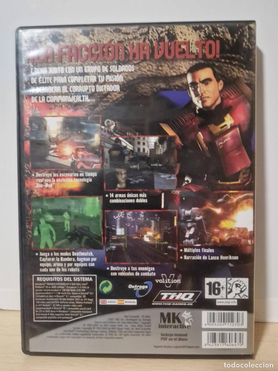 Videojuegos y consolas: Red faction II PC seminuevo - Foto 2