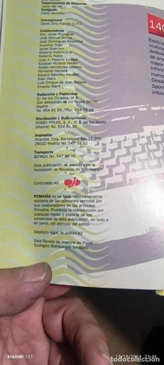 Videojuegos y consolas: REVISTA PC MANIA 1992 N&ordm; 51 - Foto 2