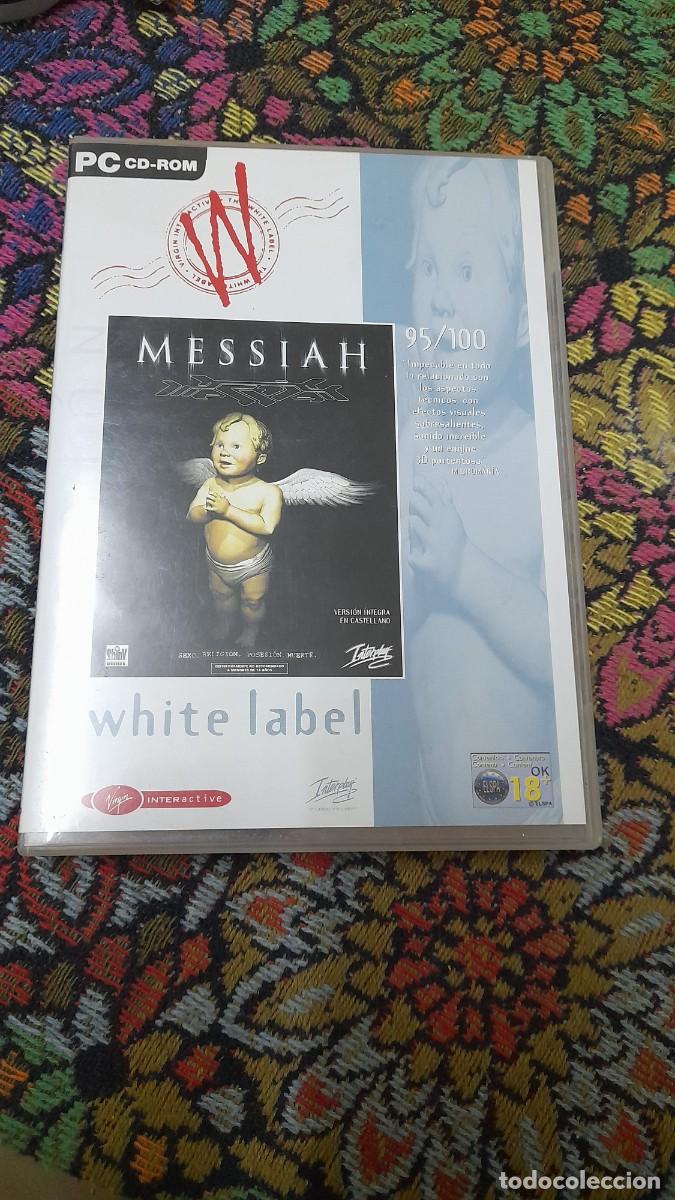 Videojuegos y consolas: Disco pc CD ROM juego Messiah white label - Foto 1