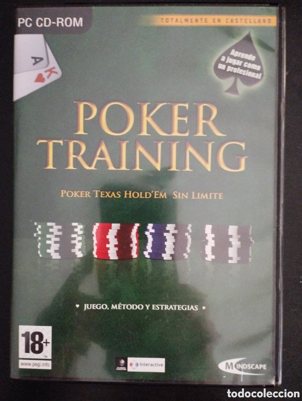Videojuegos y consolas: Poker Training. Poker Texas Holdem sin l&iacute;mite. PC CD-ROM - Foto 1
