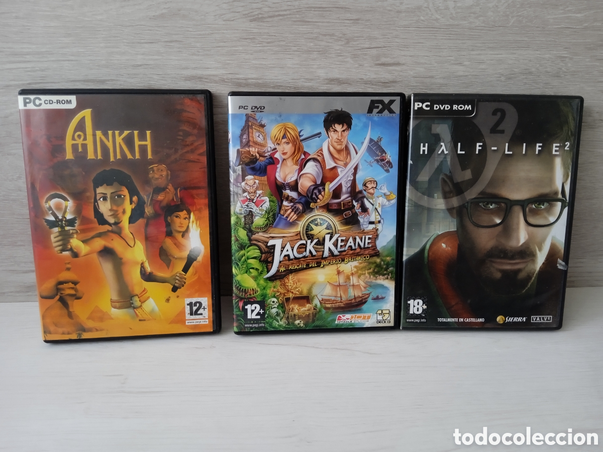 Videojuegos y consolas: Juegos pc half Life 2 ankh y Jack keane - Foto 1