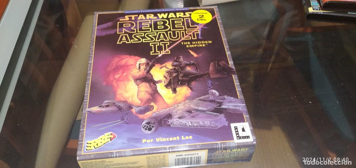 Big Box Jeu PC Rebel Assault 2 – Boîte Vide Seulement