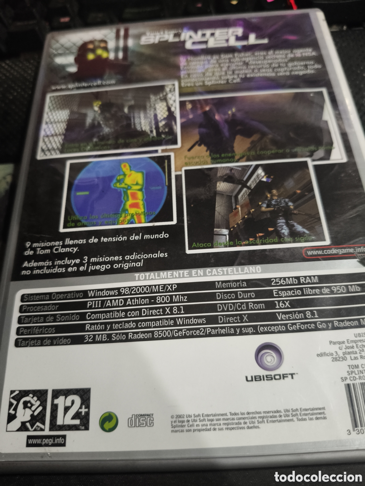 Videojuegos y consolas: Sprinter cell ---- Pc - Foto 2