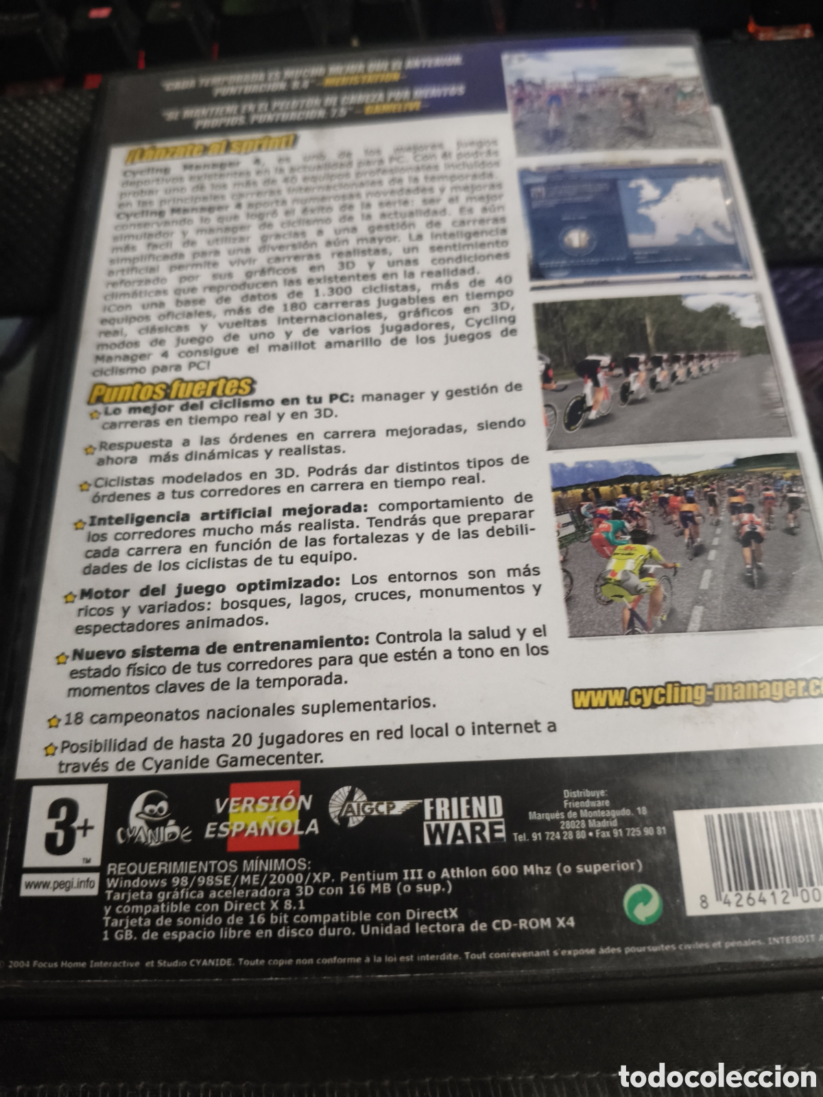 Videojuegos y consolas: Cycling manager 4 temporada 2004/2005 Pc - Foto 2
