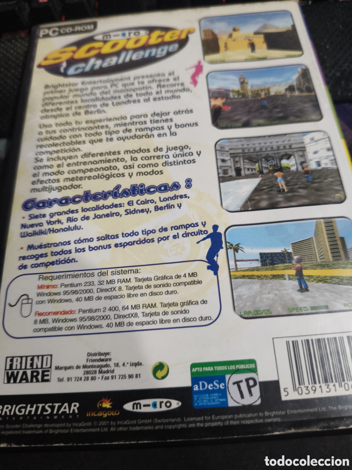 Videojuegos y consolas: Scooter challenge Pc - Foto 2