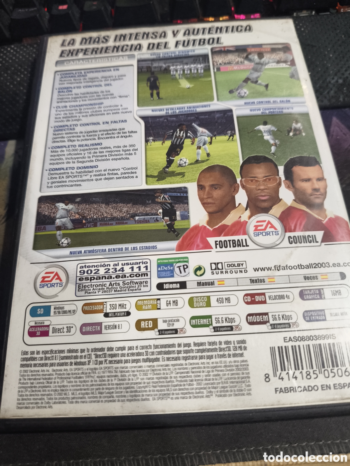 Videojuegos y consolas: Fifa football 2003 Pc - Foto 2