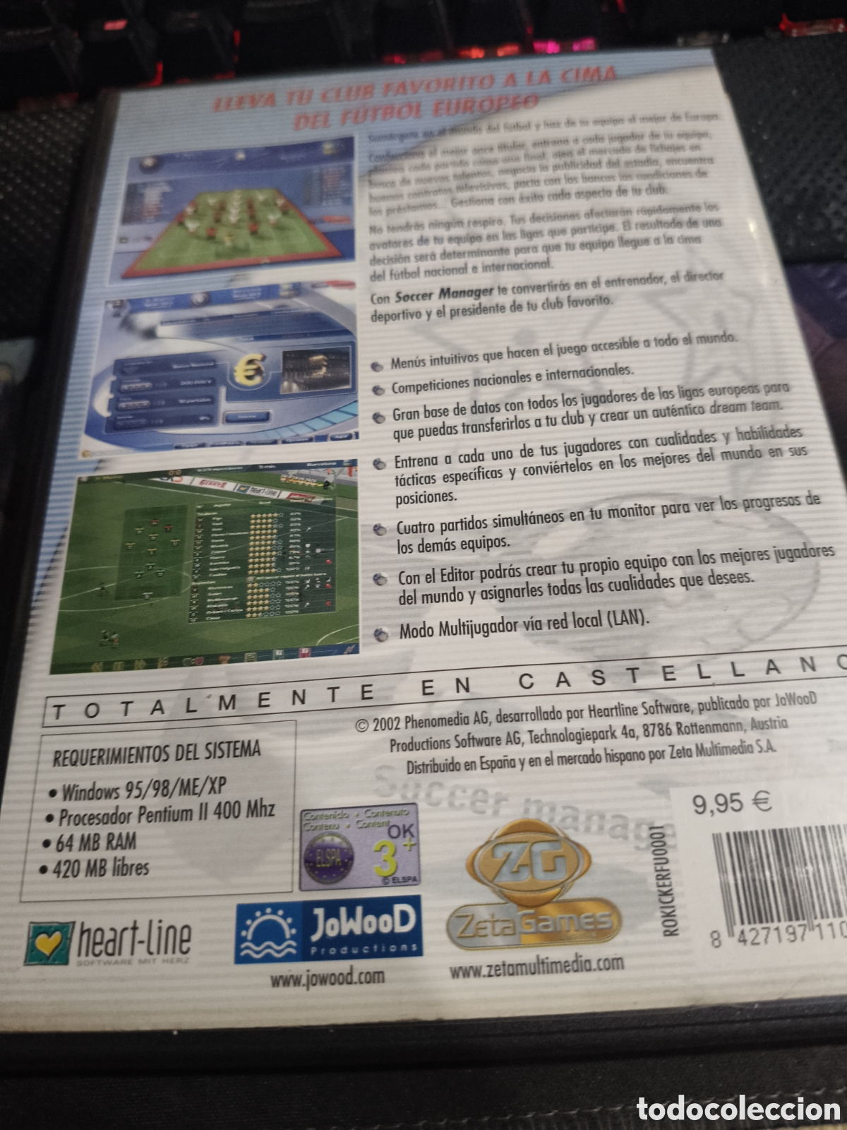 Videojuegos y consolas: Soccer manager ----- Pc - Foto 2