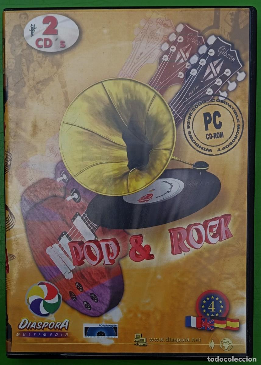 Videojuegos y consolas: POP & ROCK (Enciclopedia multimedia en 2 CD-ROM para PC) - Foto 1