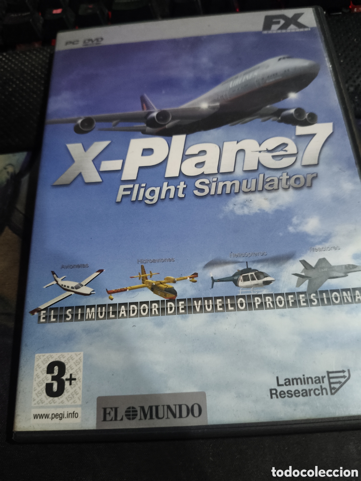 Videojuegos y consolas: X-plane 7 flight simulator Pc - Foto 1