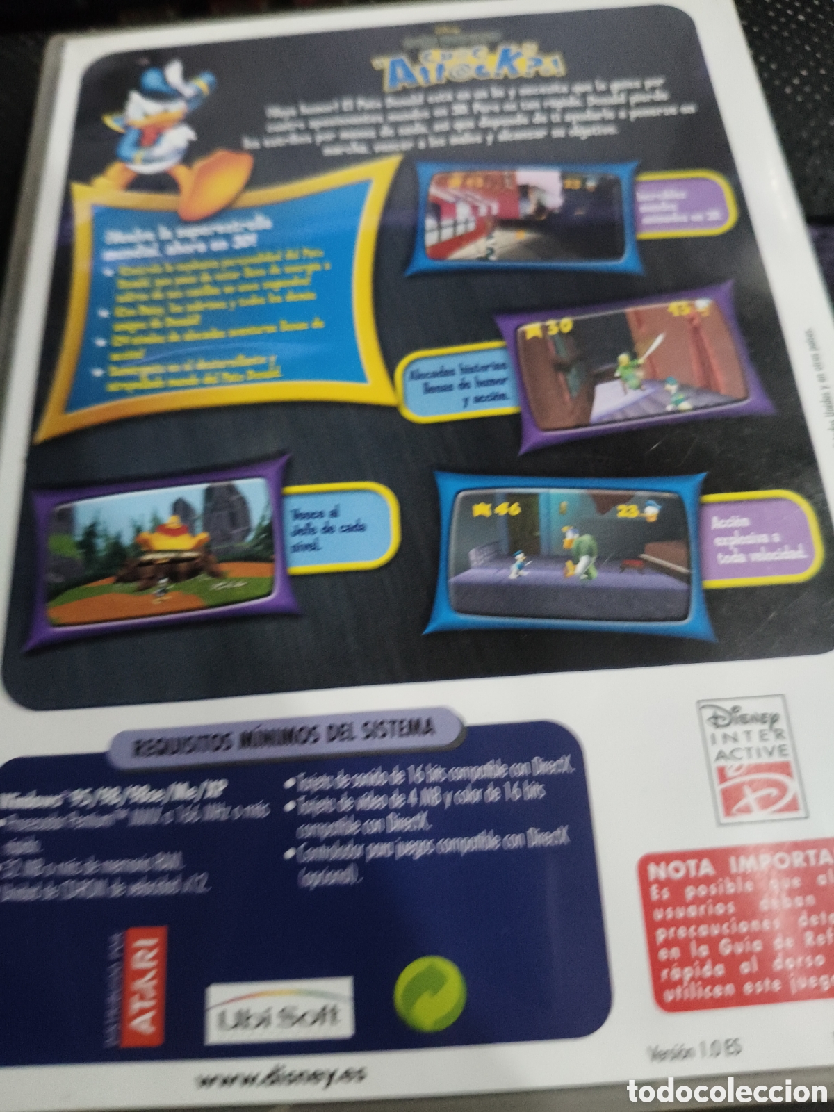Videojuegos y consolas: Pato Donald cuack attack Pc - Foto 2