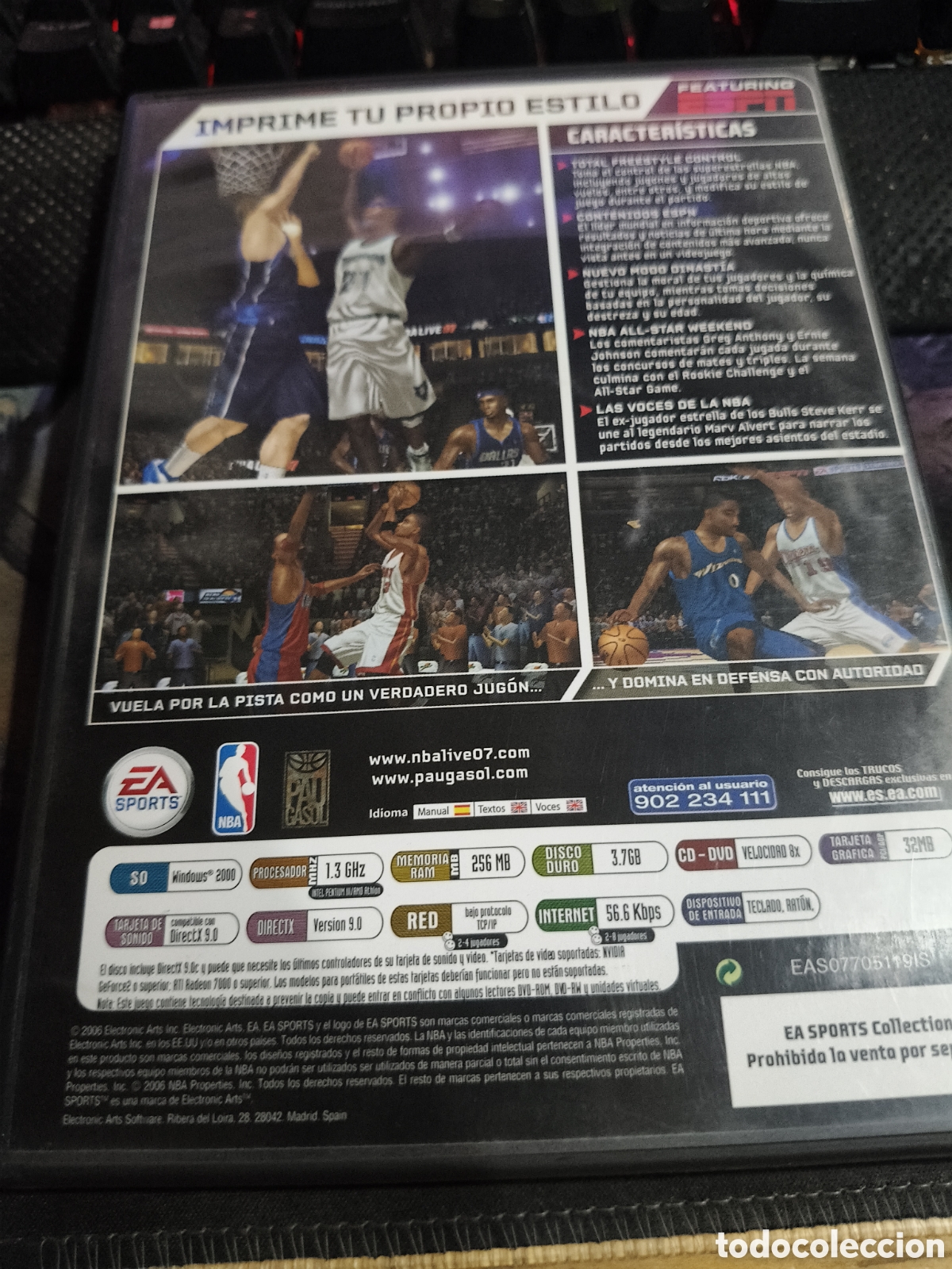 Videojuegos y consolas: Nba live 07 ------ Pc - Foto 2
