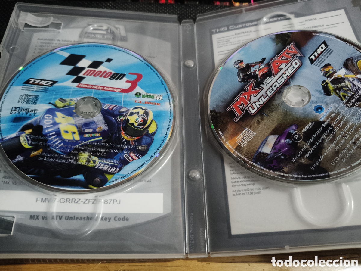 Videojuegos y consolas: Moto GP 3 / mx vs atv unleashed Pc - Foto 3