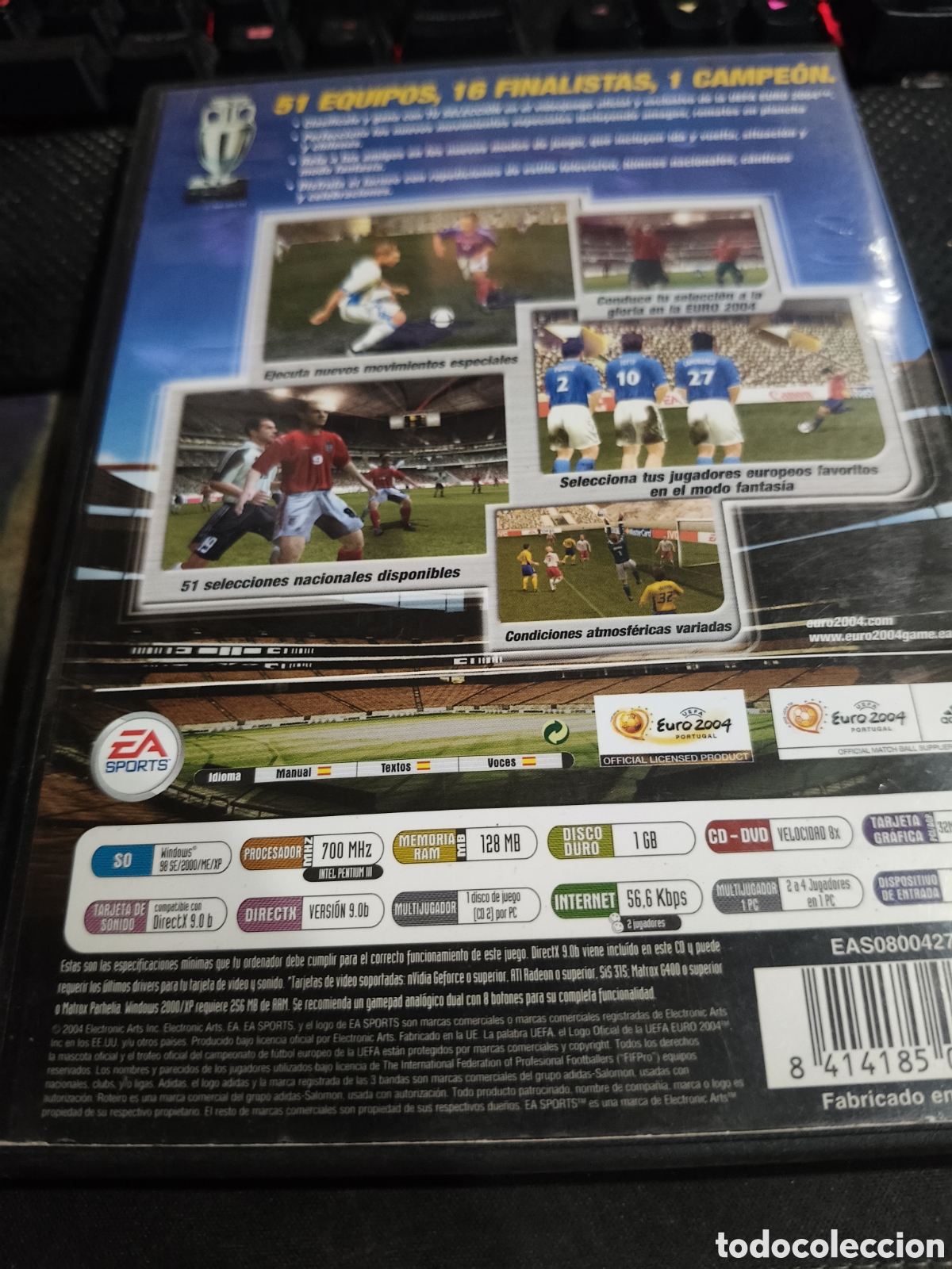 Videojuegos y consolas: UEFA euro 2004 Portugal Pc - Foto 2
