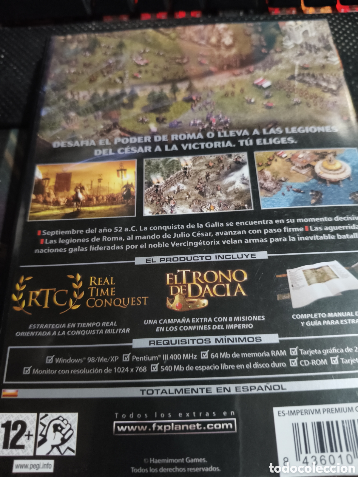 Videojuegos y consolas: Imperium la guerra de las galias Pc - Foto 2