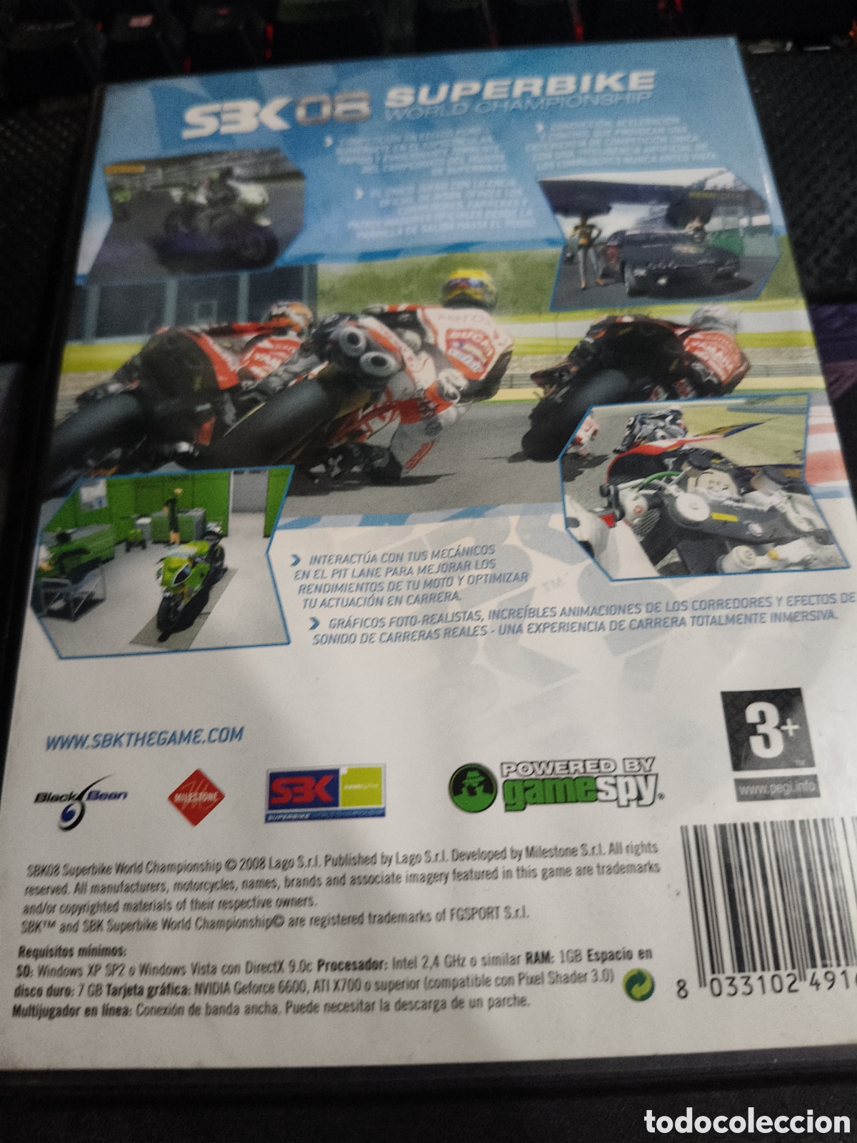 Videojuegos y consolas: Sbk 08 superbike --Pc - Foto 2