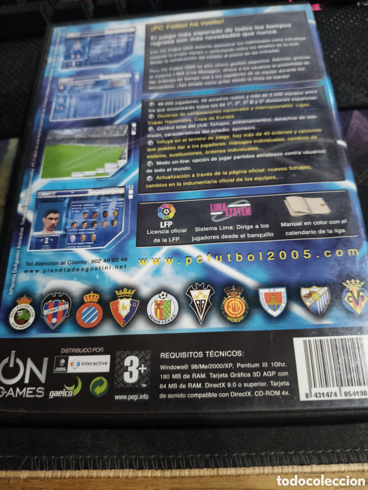 Videojuegos y consolas: Pc futbol 2005 --- Pc - Foto 2