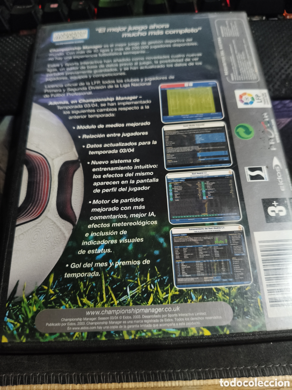 Videojuegos y consolas: Championship manager temporada 03/04 Pc - Foto 2