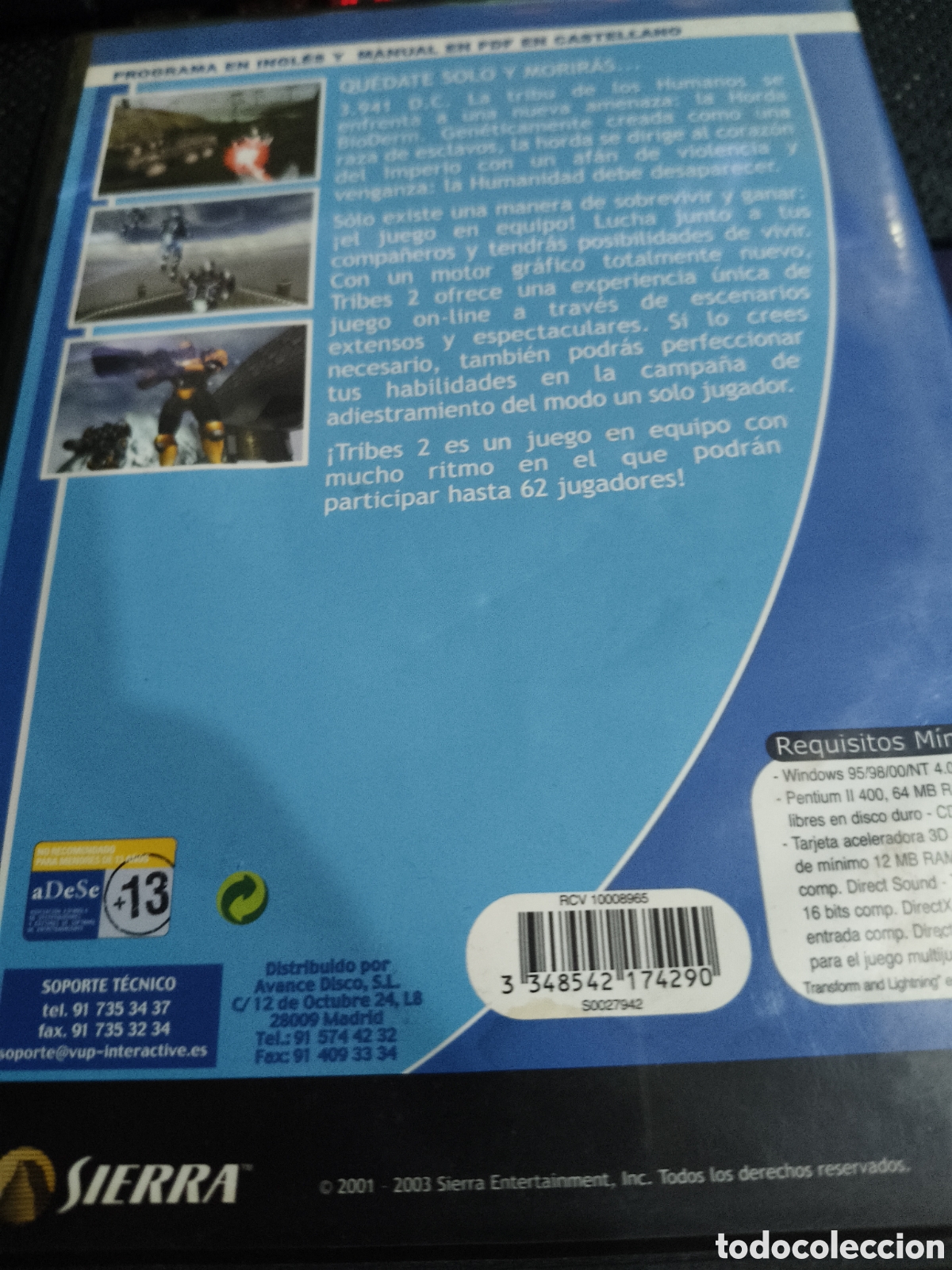 Videojuegos y consolas: Tribes 2 -------- Pc - Foto 2