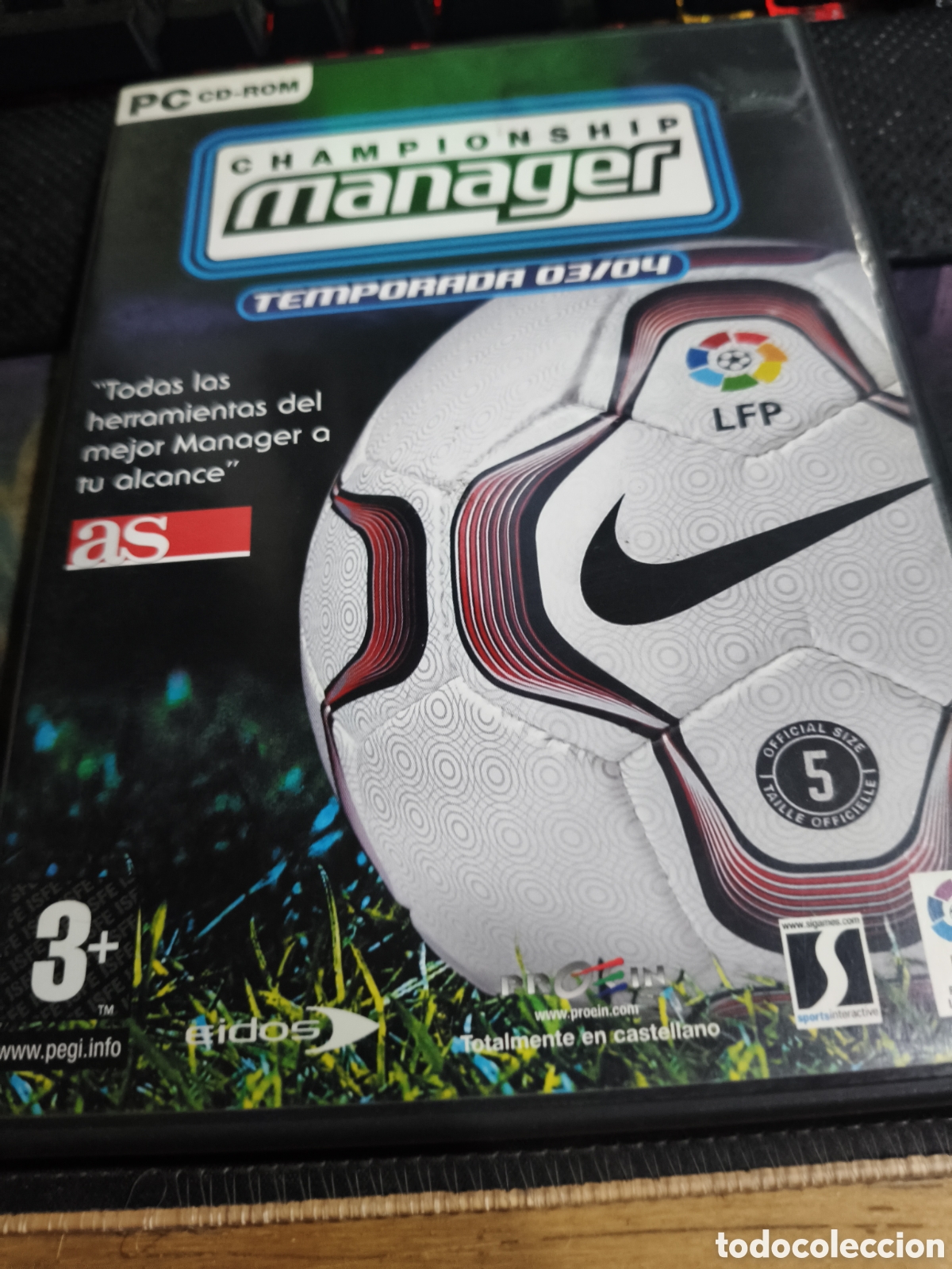 Videojuegos y consolas: Championship manager temporada 03/04 Pc - Foto 1