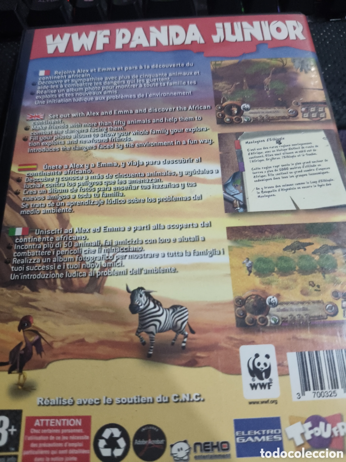 Videojuegos y consolas: Wwf panda junior -- Pc - Foto 2