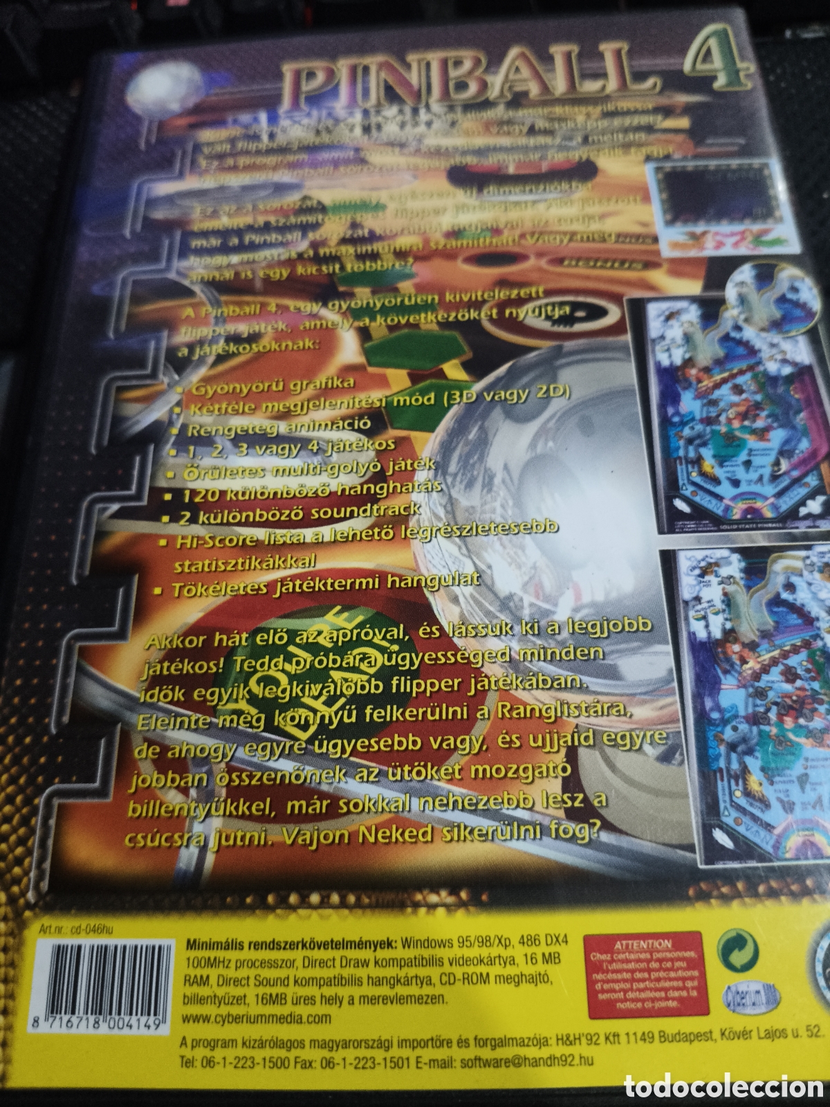 Videojuegos y consolas: Pinball 4 ------- Pc - Foto 2