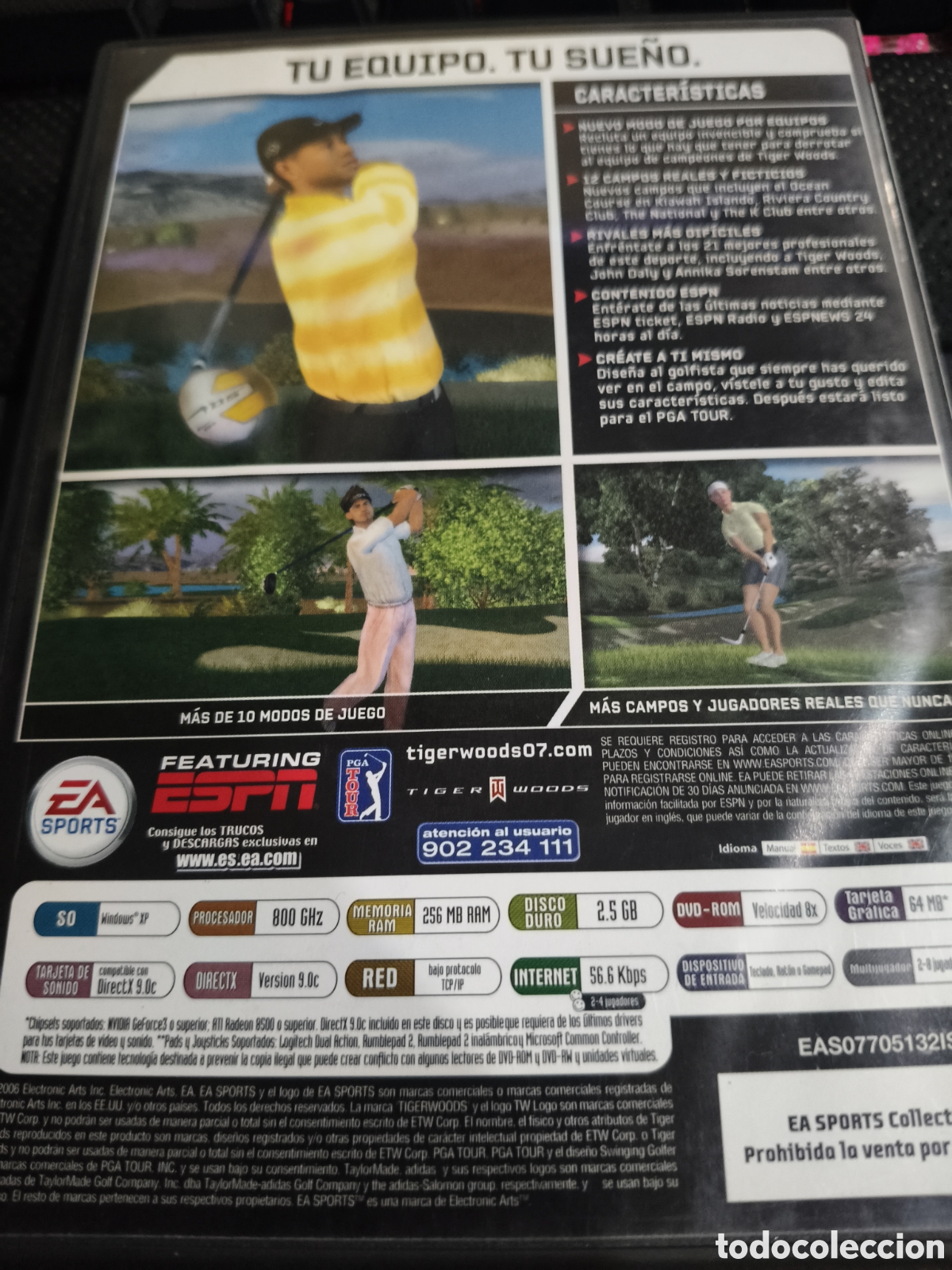 Videojuegos y consolas: Tiger woods pga tour 07 Pc - Foto 2