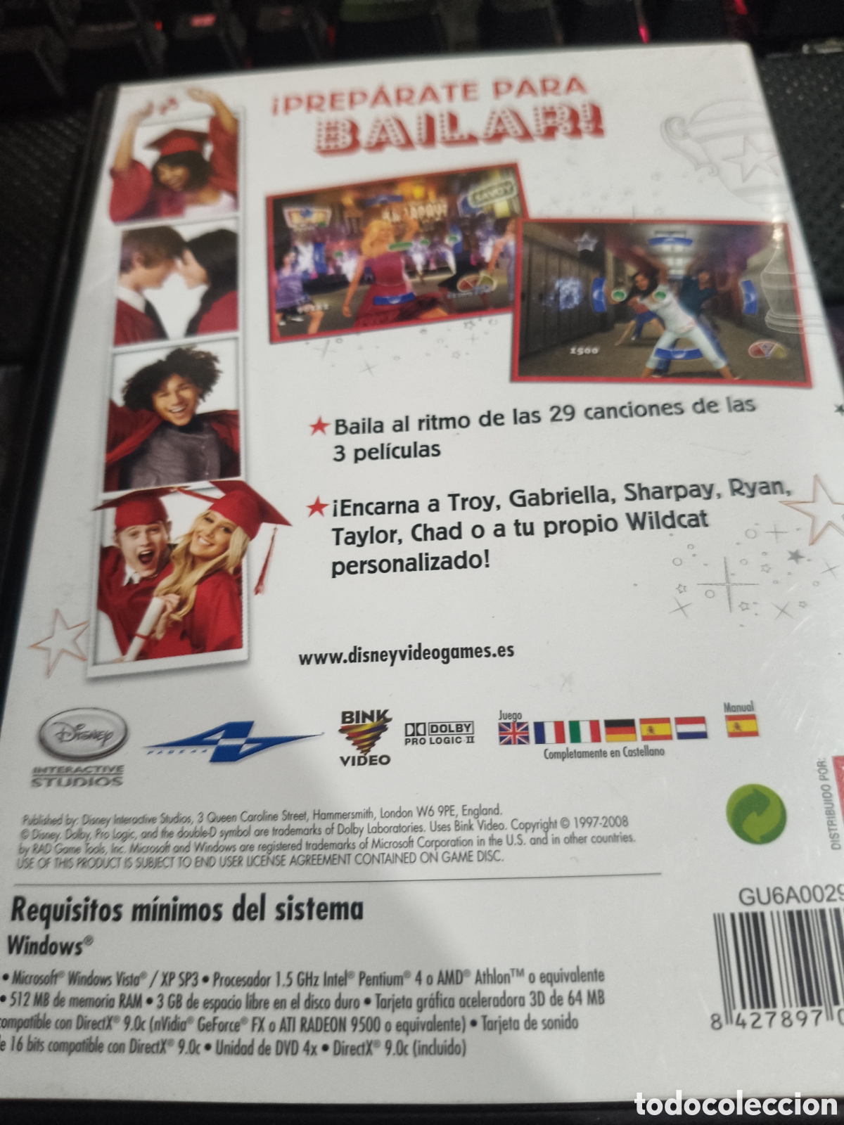 Videojuegos y consolas: High school musical 3 fin de curso Pc - Foto 2